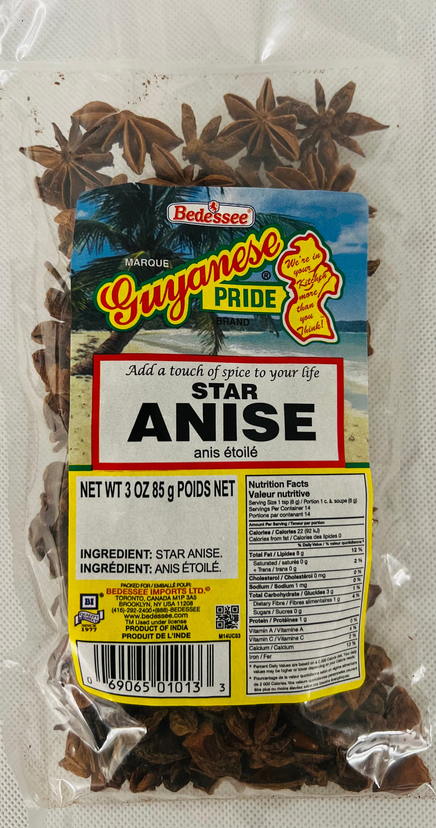 Guyanese Pride Star Anise Whole 3oz