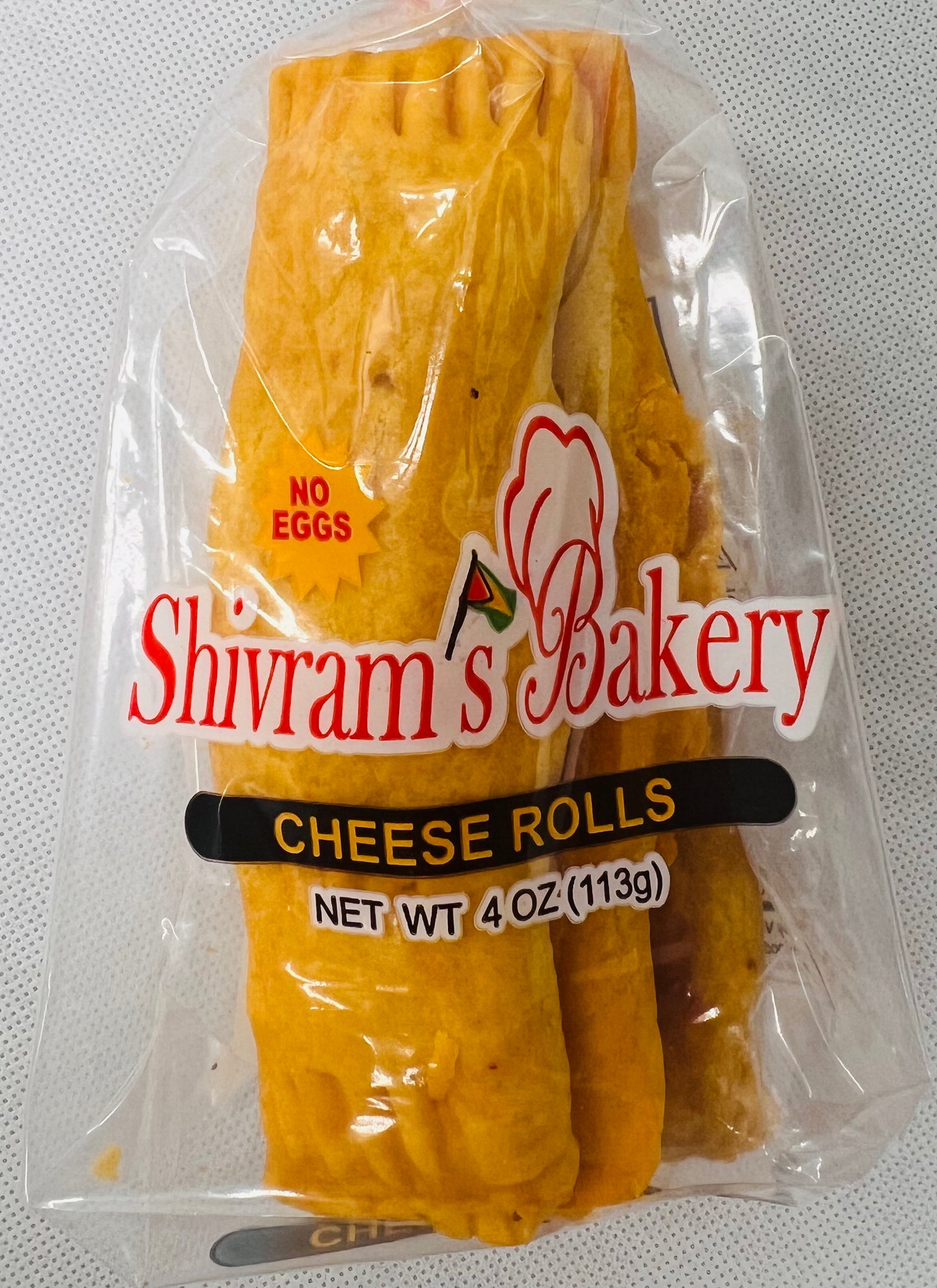 Shivram's Cheeserolls 3pk (Egg-free)