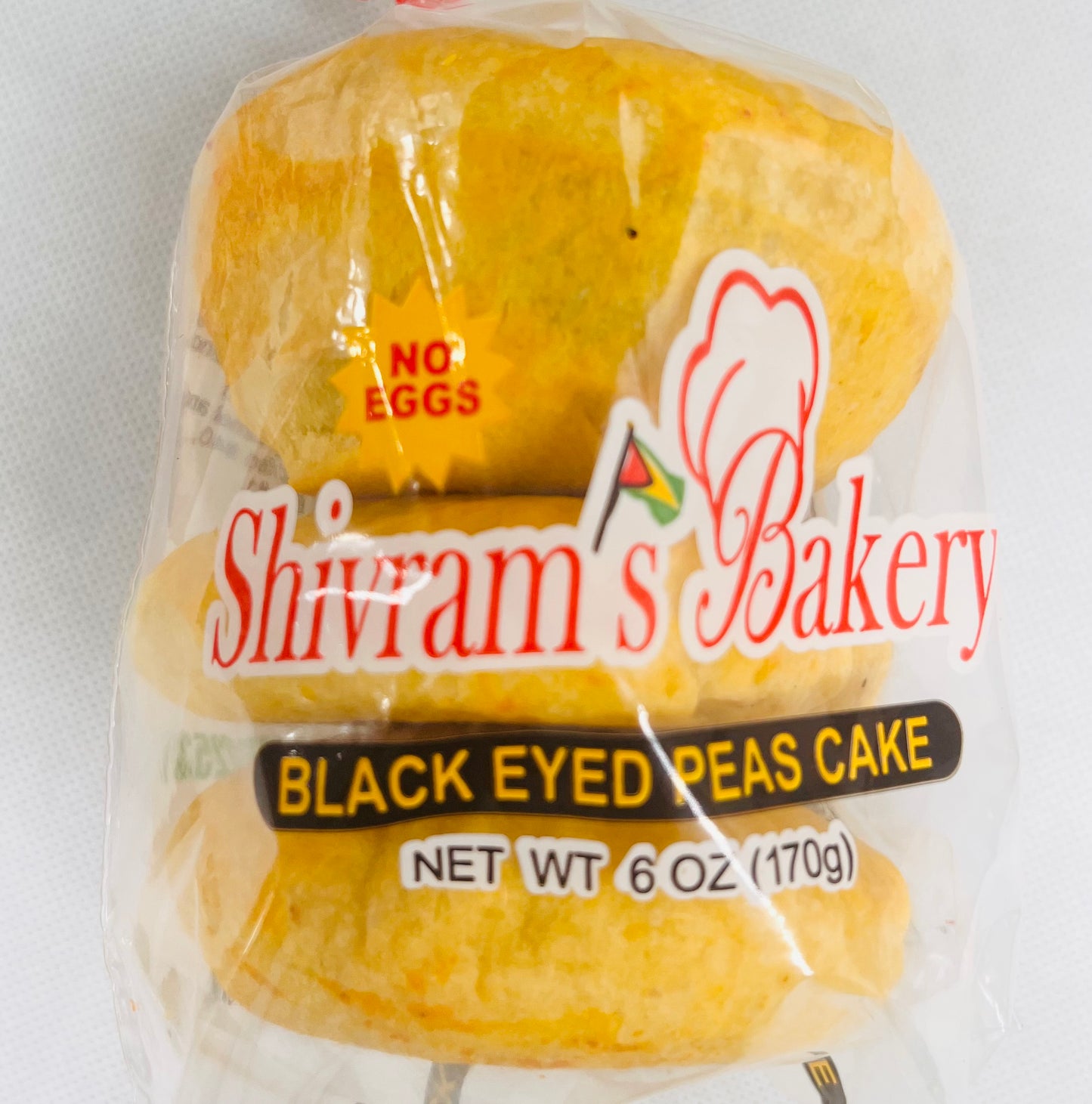 Shivram's Black-Eyed Peas Cake 3pk (Egg-free)