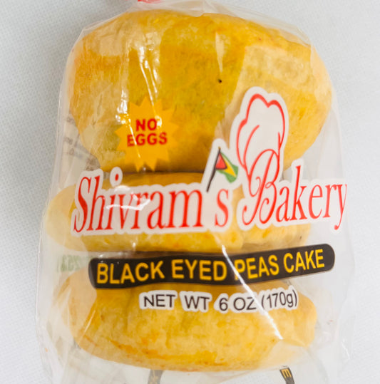 Shivram's Black-Eyed Peas Cake 3pk (Egg-free)